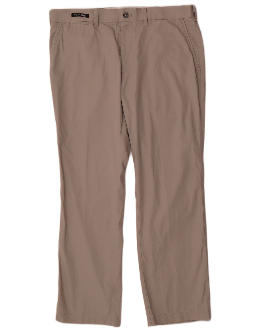 Pantaloni chino dritti da uomo Blue Harbour W36 L29 cotone grigio