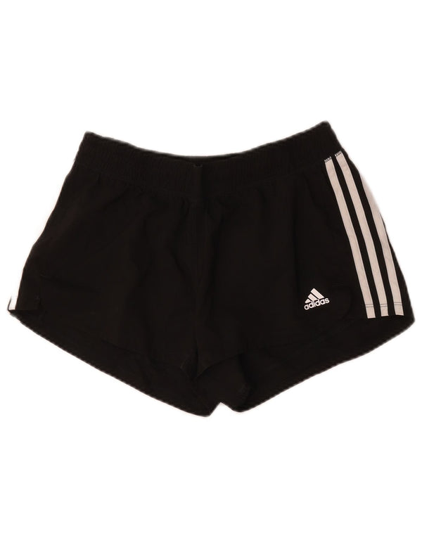 Pantaloncini sportivi Adidas Aeroready da donna UK 8/10 Small Poliestere nero