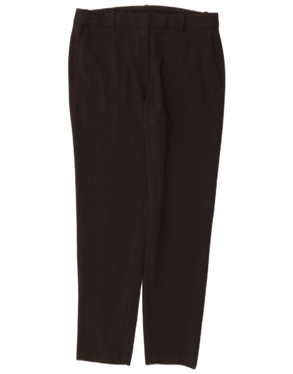 Pantaloni chino slim da donna DKNY US 6 medi W32 L29 poliestere nero