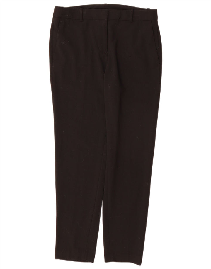 Pantaloni chino slim da donna DKNY US 6 medi W32 L29 poliestere nero