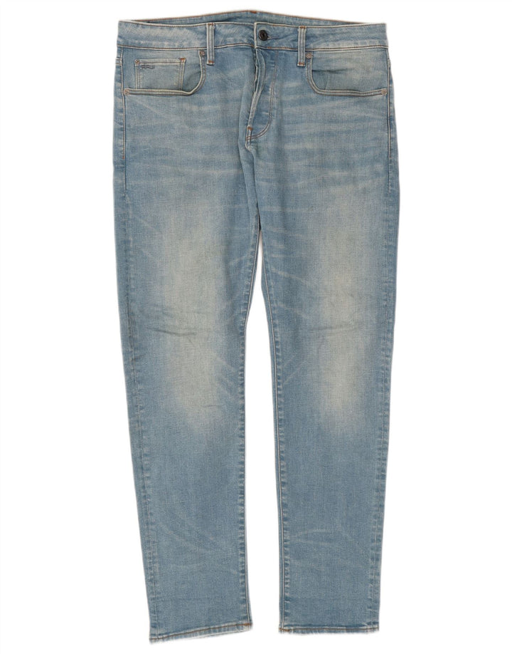 Jeans slim da uomo G-Star W33 L32 cotone blu