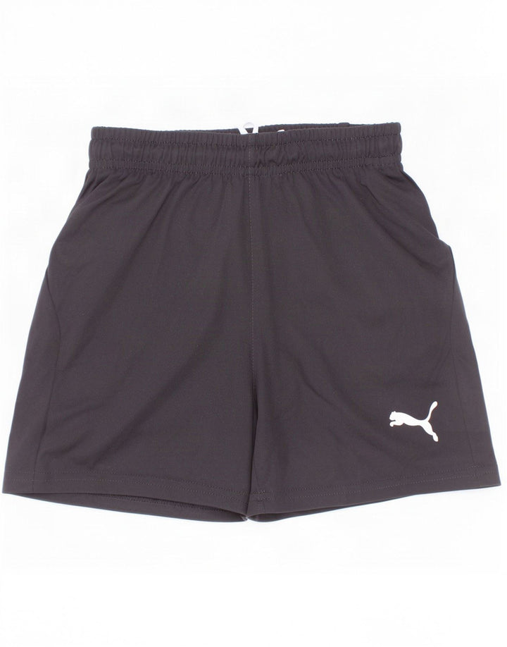Pantaloncini sportivi Puma da bambino 9-10 anni neri