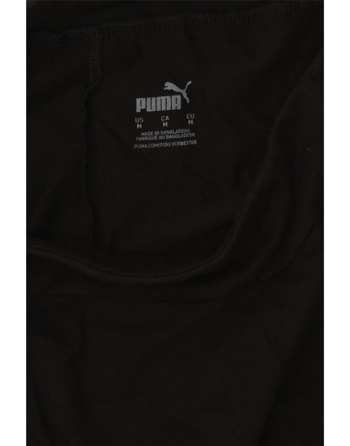 Leggings grafici da donna Puma UK 12 cotone medio nero
