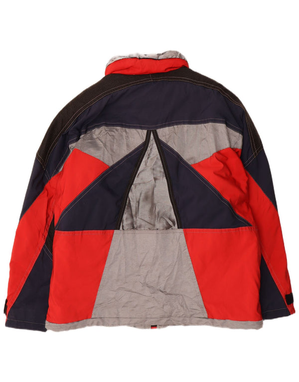 Giacca da sci grafica da uomo Colmar EU 52 Large Red Colourblock