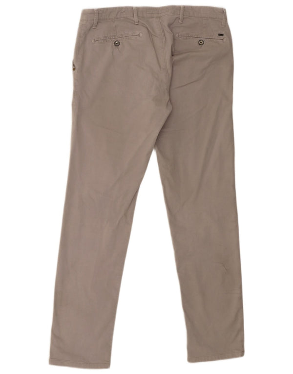 Pantaloni Chino Slim Uomo Liu Jo IT 50 Large W34 L31 Cotone Grigio