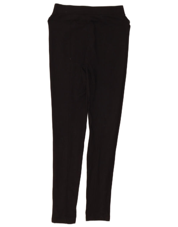 Leggings grafici da donna Calvin Klein UK 10 Small viscosa nera
