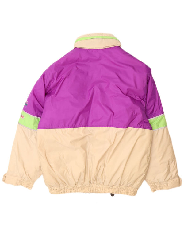 Giacca imbottita da uomo Brugi UK 40 Large Beige Colourblock in poliammide