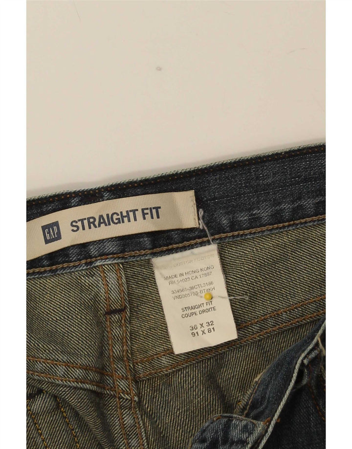 Jeans dritti da uomo Gap W36 L32 cotone blu