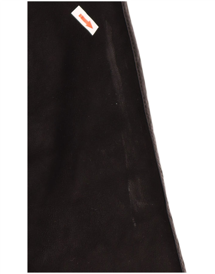 Cappotto in montone oversize da donna Skinni IT 40 Piccolo montone nero