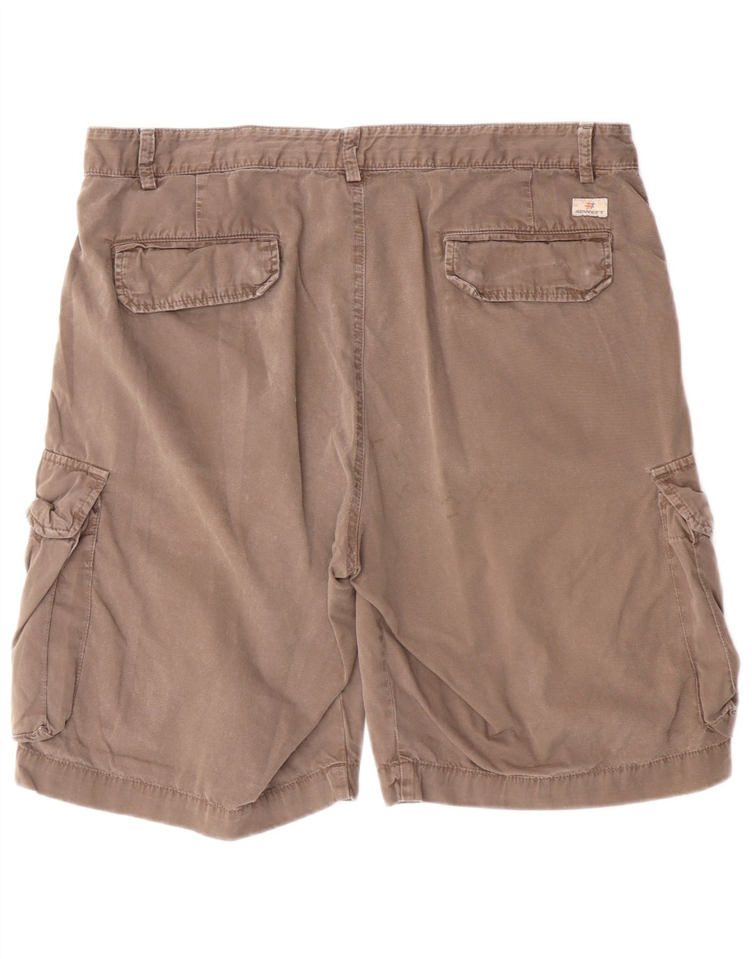 Pantaloncini cargo da uomo 40Weft W36 cotone grigio grande