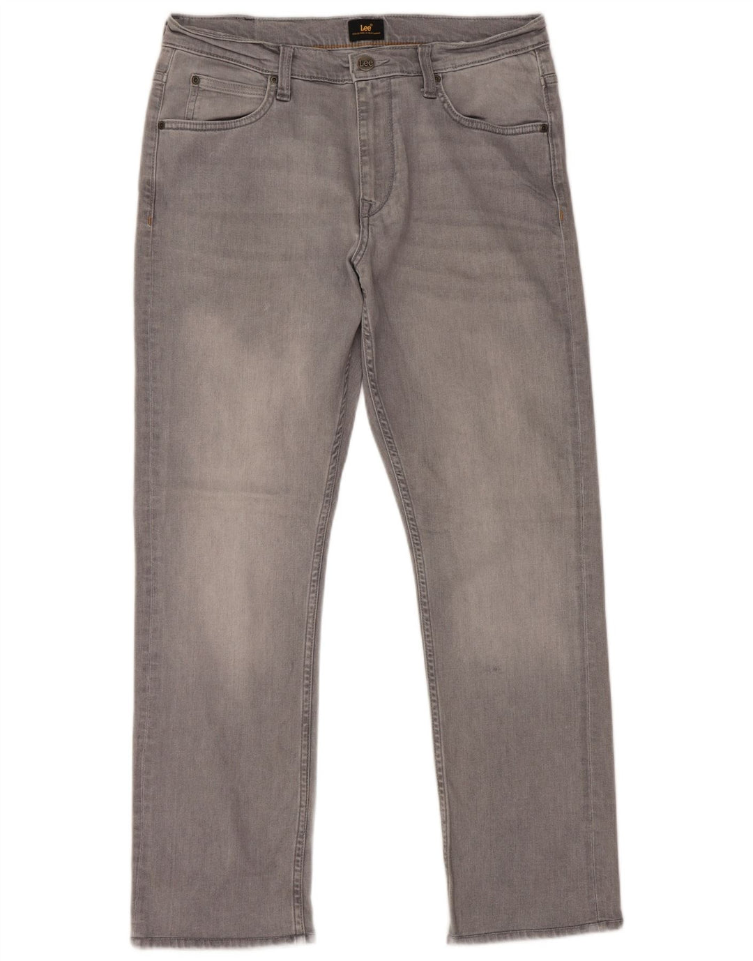 Jeans dritti da uomo LEE W32 L29 cotone grigio