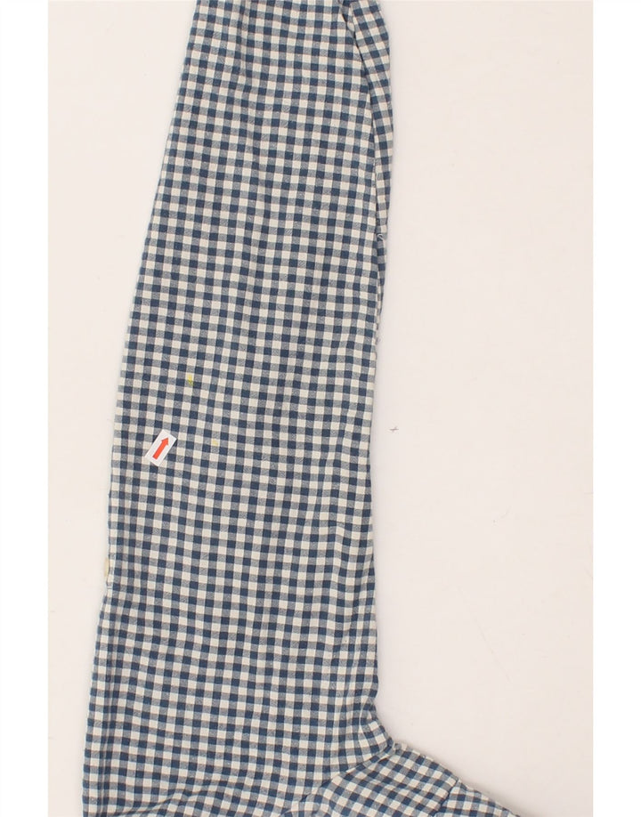 MAISON SCOTCH Mens Shirt Small Navy Blue Gingham Cotton Vintage Maison Scotch and Second-Hand Maison Scotch from Messina Hembry 