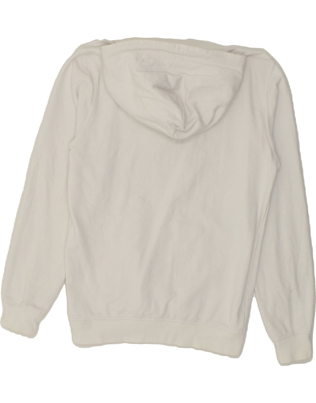 CHAMPION Mens Graphic Hoodie Jumper Small White Cotton Vintage Champion and Second-Hand Champion from Messina Hembry 
