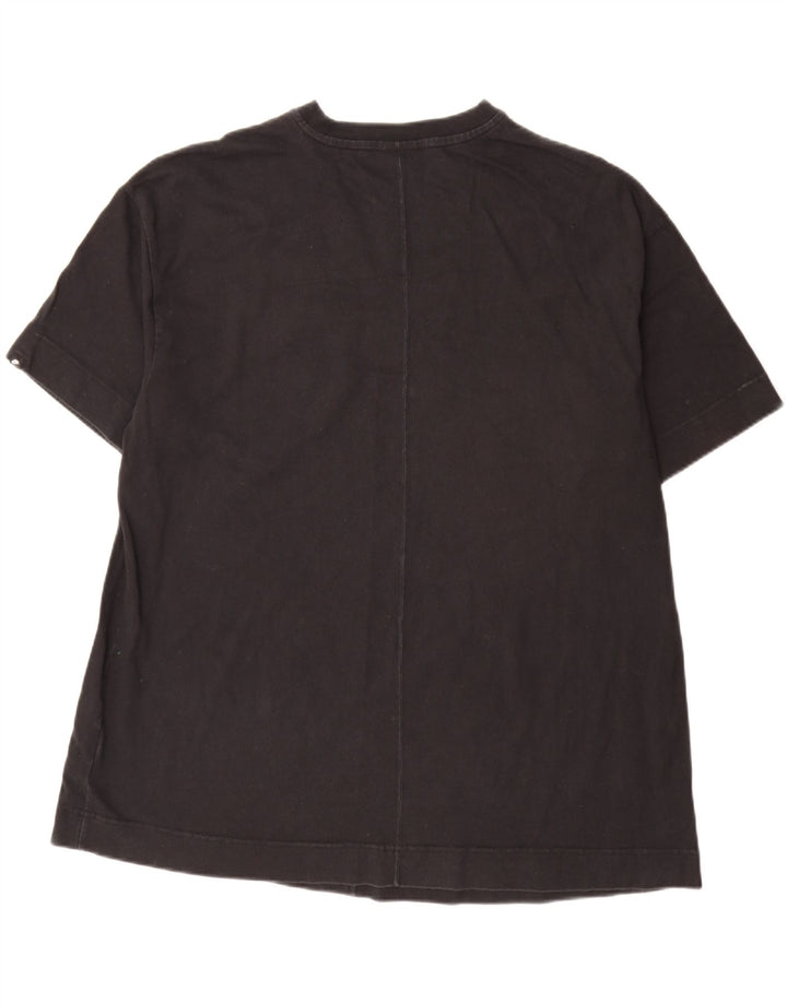 T-shirt grafica da uomo Nike Top in cotone nero medio