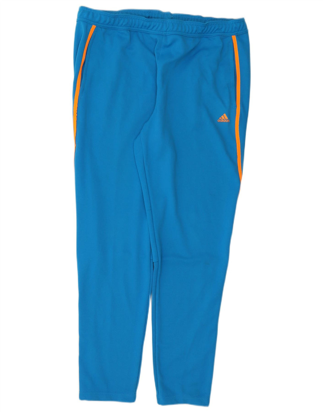 Pantaloni da tuta Adidas Climalite da uomo XL blu poliestere