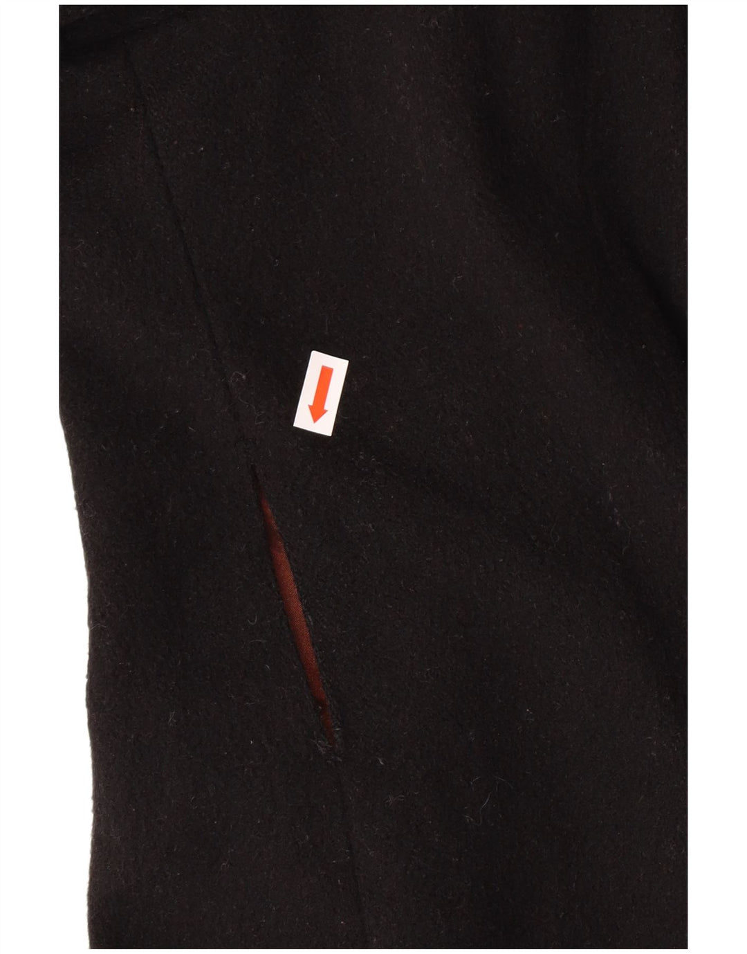 Soprabito da donna LAURA ASHLEY UK 12 Lana nera media