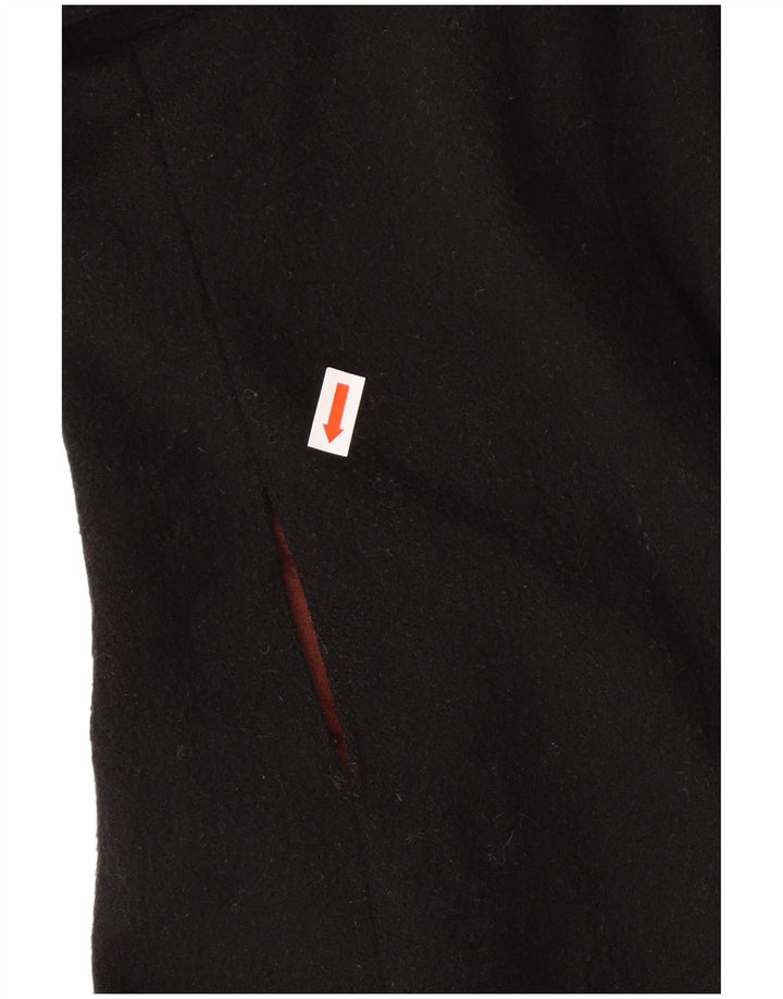 Soprabito da donna LAURA ASHLEY UK 12 Lana nera media