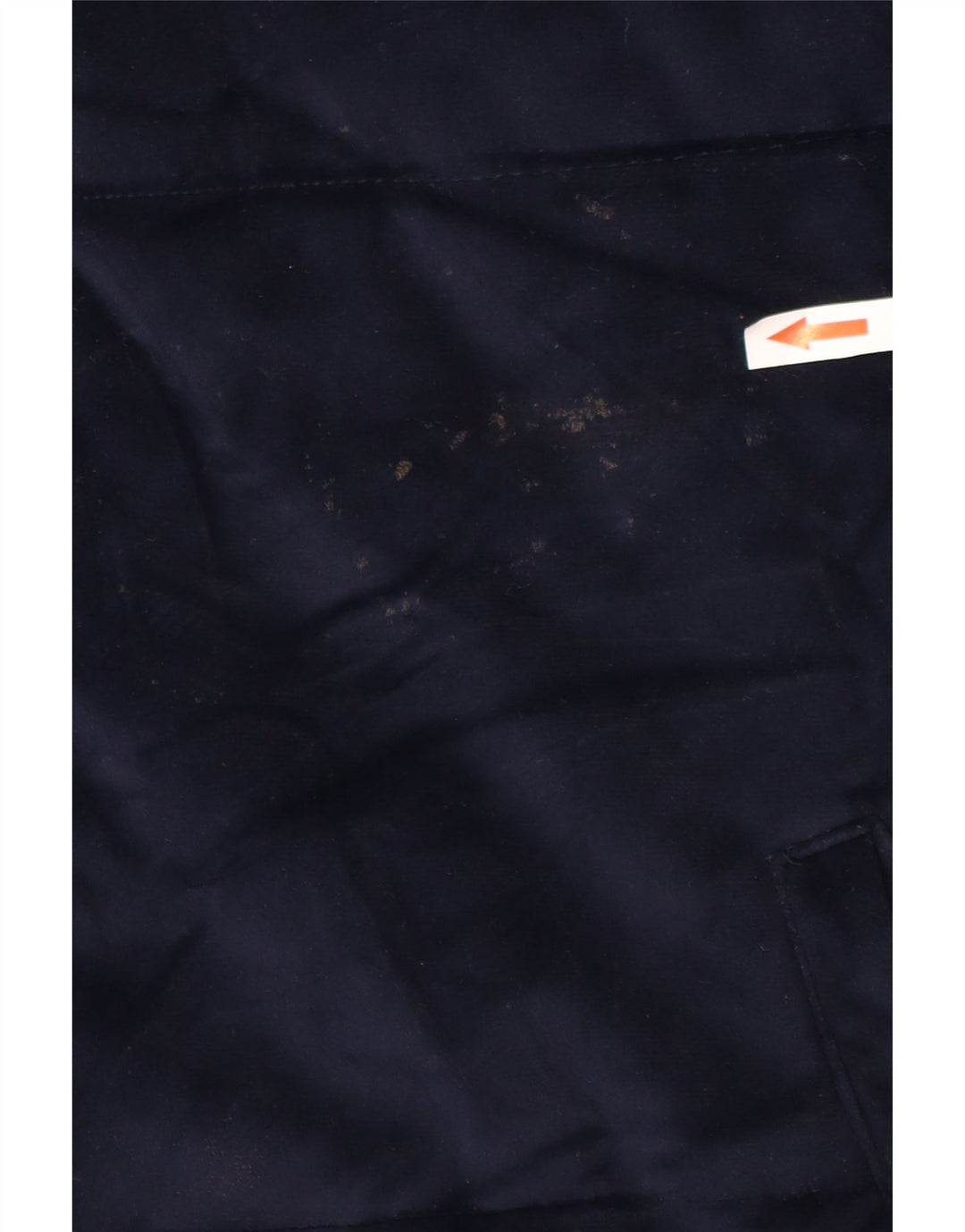 Giacca imbottita oversize in velluto da donna Marks & Spencer UK 10 Small Blu Navy