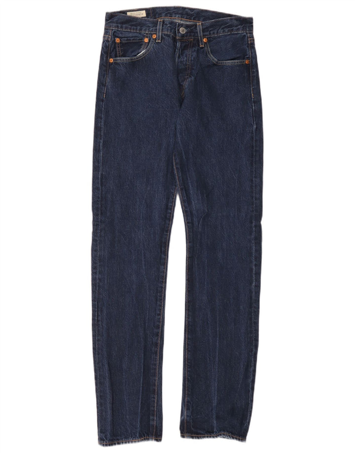 Levi's Uomo 501 Jeans dritti W28 L32 Cotone Blu