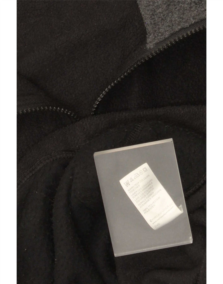 Giacca in pile da uomo Marks & Spencer UK 44 2XL poliestere nero