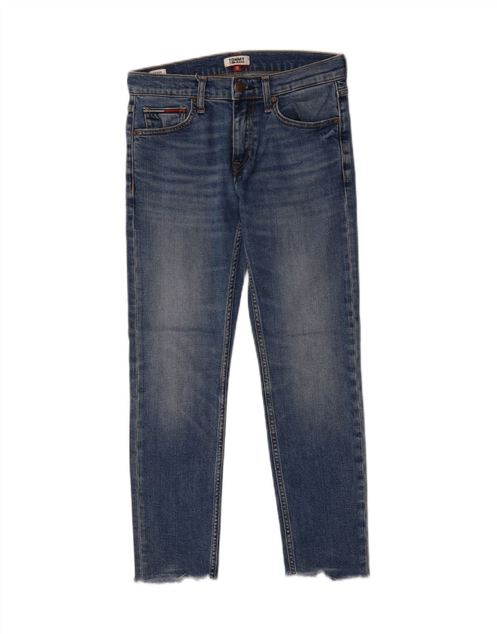 TOMMY HILFIGER Womens Mid Rise Slim Jeans US 7/8 Medium W26 L26 Blue Vintage Tommy Hilfiger and Second-Hand Tommy Hilfiger from Messina Hembry 