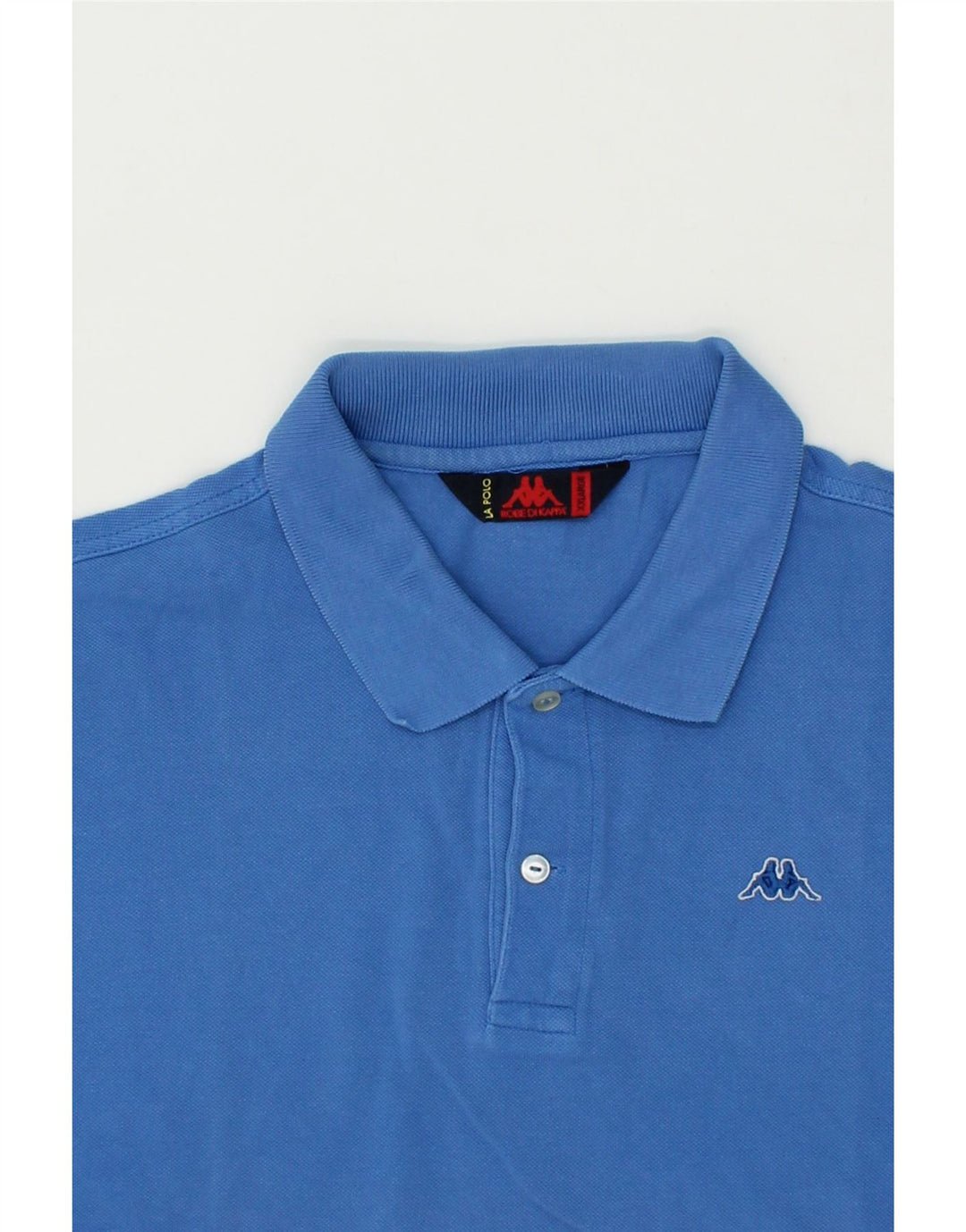KAPPA Mens Polo Shirt 2XL Blue Vintage Kappa and Second-Hand Kappa from Messina Hembry 