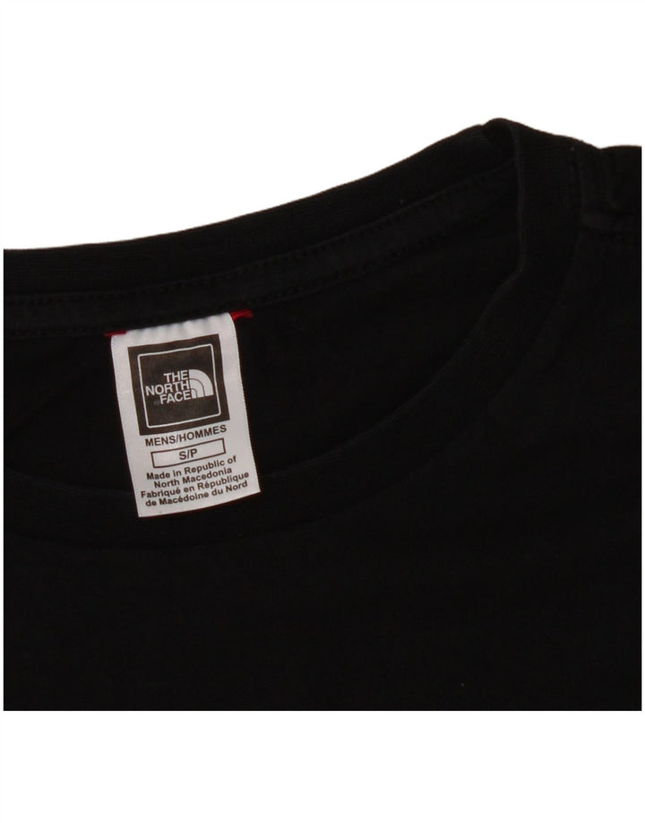 THE NORTH FACE Mens Graphic T-Shirt Top Small Black