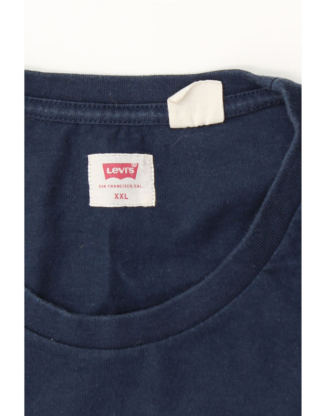 T-shirt da uomo LEVI'S Top 2XL cotone blu navy