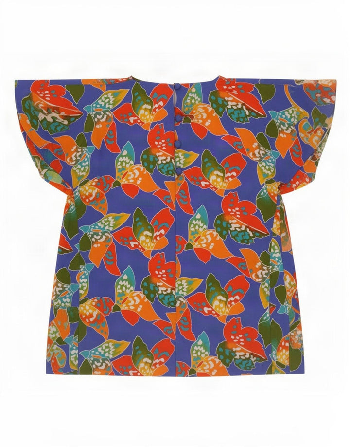 Camicetta da donna Paul Mausner Top UK 10 piccolo floreale multicolore