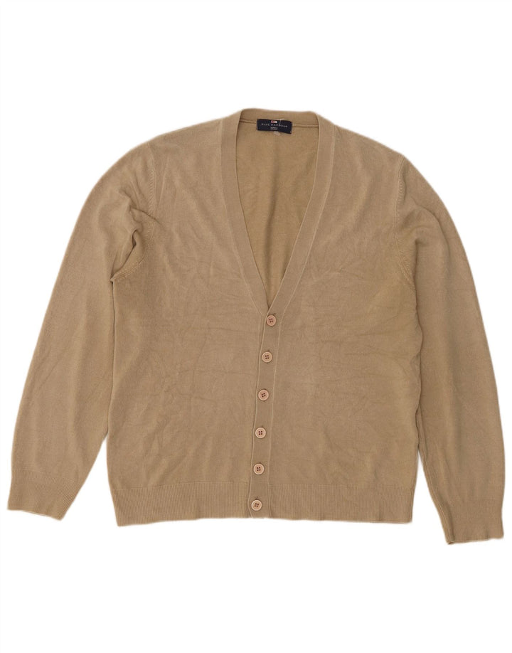 Maglione cardigan Harbour blu da donna Marks & Spencer UK 12 Beige medio