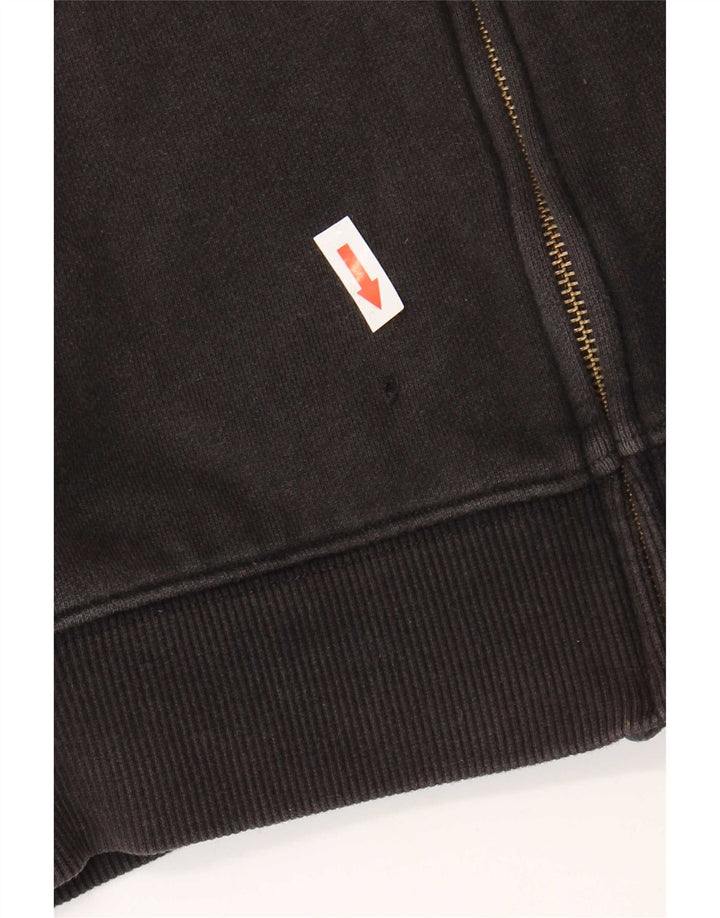 Giacca da ginnastica da uomo Adidas, giacca media, in cotone nero