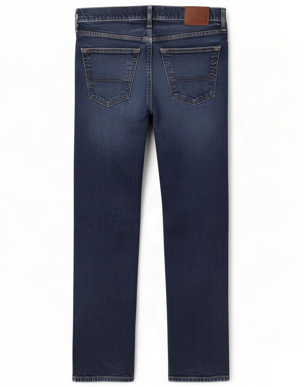 Hollister Mens Slim Straight Jeans W32 L32 Blue Cotton