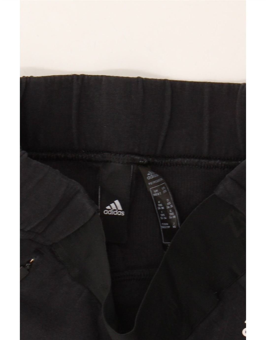 ADIDAS Womens Tracksuit Trousers UK 0/2 2XS Black Vintage Adidas and Second-Hand Adidas from Messina Hembry 