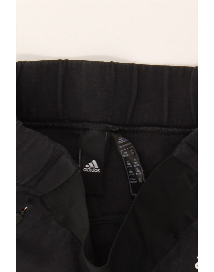 ADIDAS Womens Tracksuit Trousers UK 0/2 2XS Black Vintage Adidas and Second-Hand Adidas from Messina Hembry 