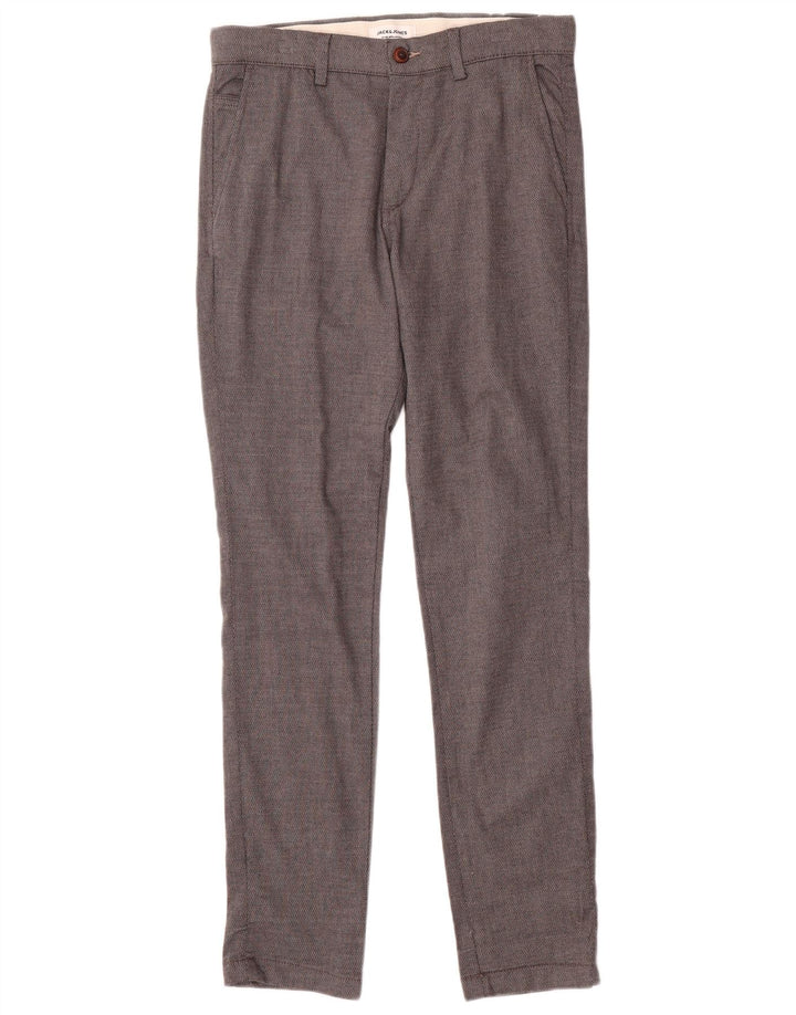 Pantaloni chino slim da uomo Jack & Jones W30 L32 Grigi