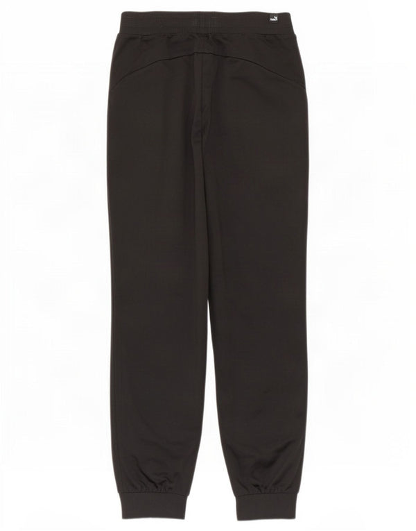 Pantaloni da tuta da uomo Puma Joggers piccoli in poliestere nero