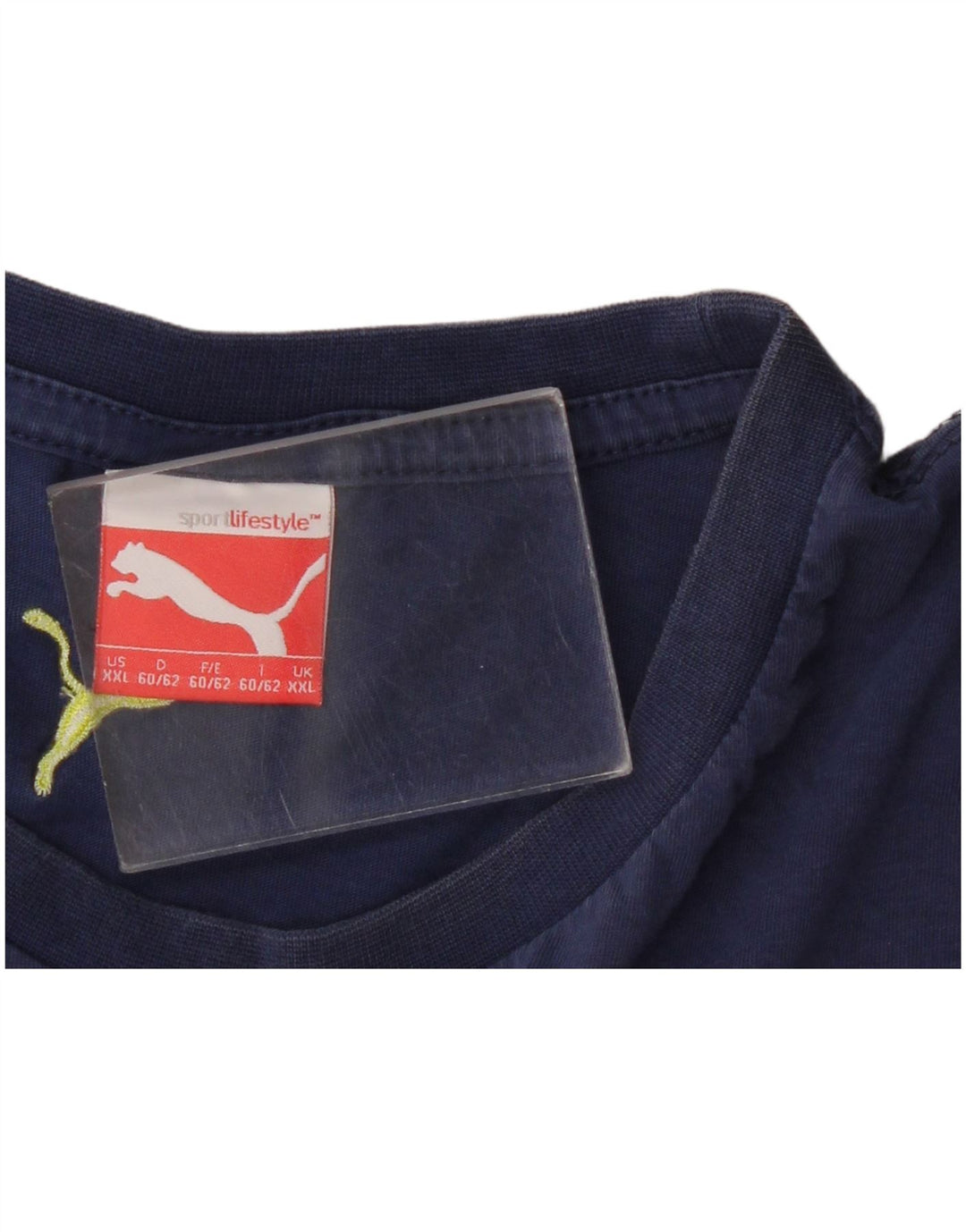 T-shirt grafica da uomo Puma Top 2XL Blu navy