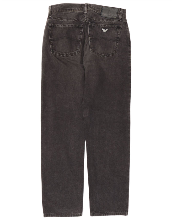 Jeans dritti da uomo Armani W32 L31 cotone grigio