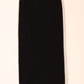Gonna midi a vita alta da donna ZARA piccola W26 nera