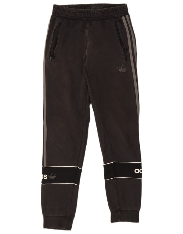 Pantaloni da tuta grafica da uomo Adidas Joggers Small Grey Colourblock