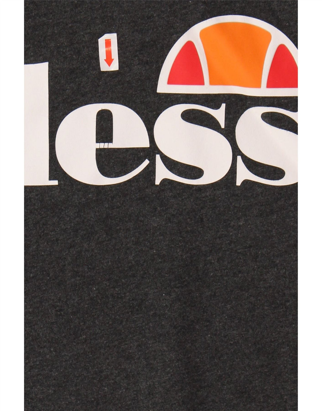 ELLESSE Mens Graphic T-Shirt Top Medium Grey Cotton