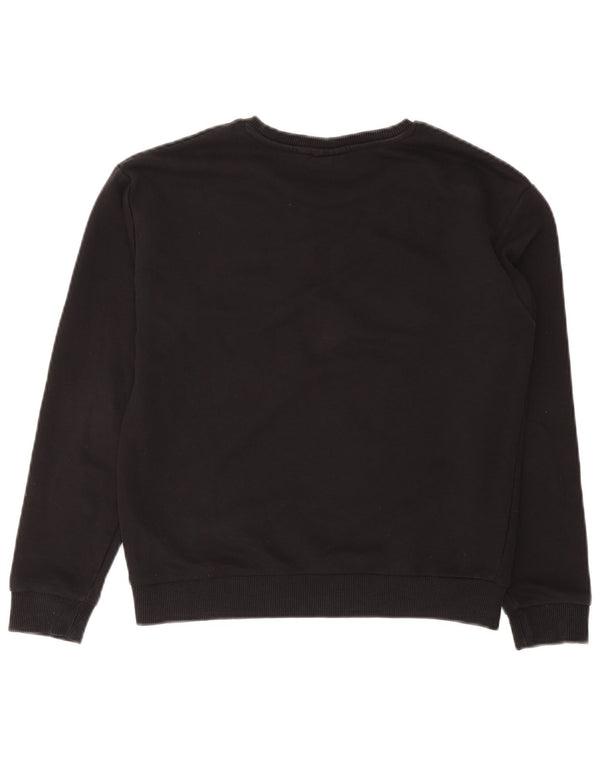 Felpa da donna Fila Jumper UK 10 Small Black Cotton