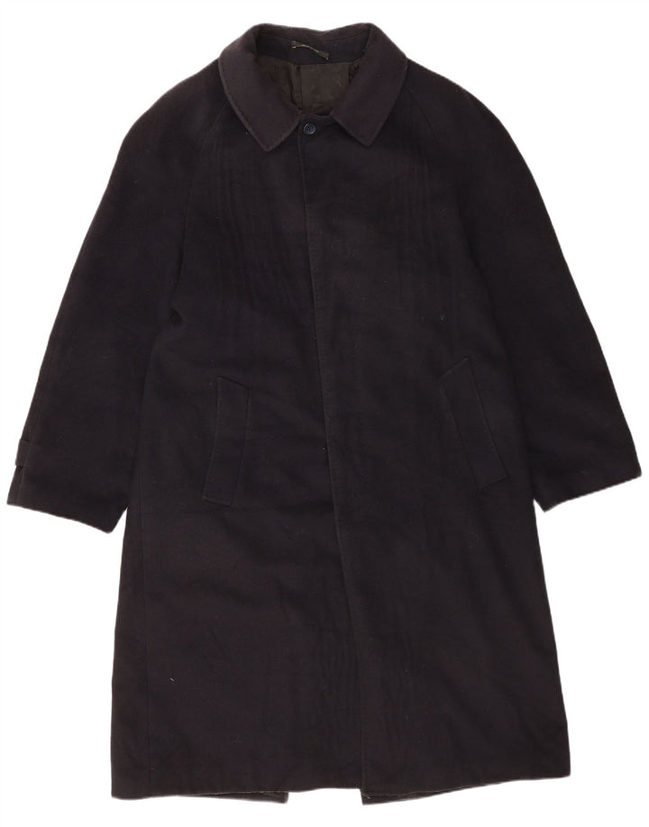 Soprabito da uomo John Lewis UK 40 grande lana blu navy