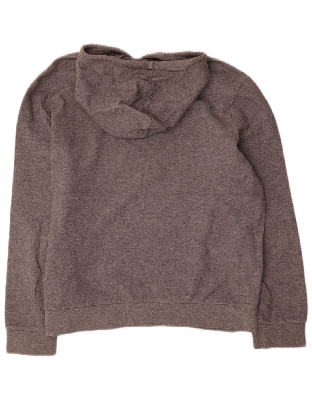 CALVIN KLEIN Felpa con cappuccio grafica da uomo grande in cotone grigio