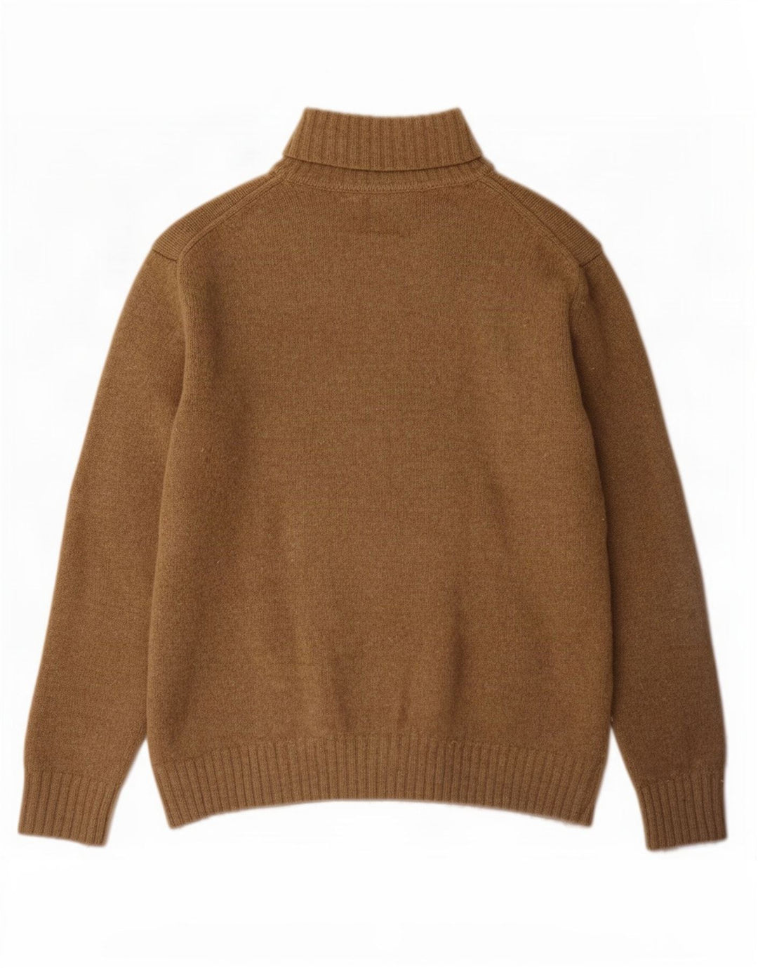 Maglione Zara da uomo con collo alto e maglione grande in lana beige