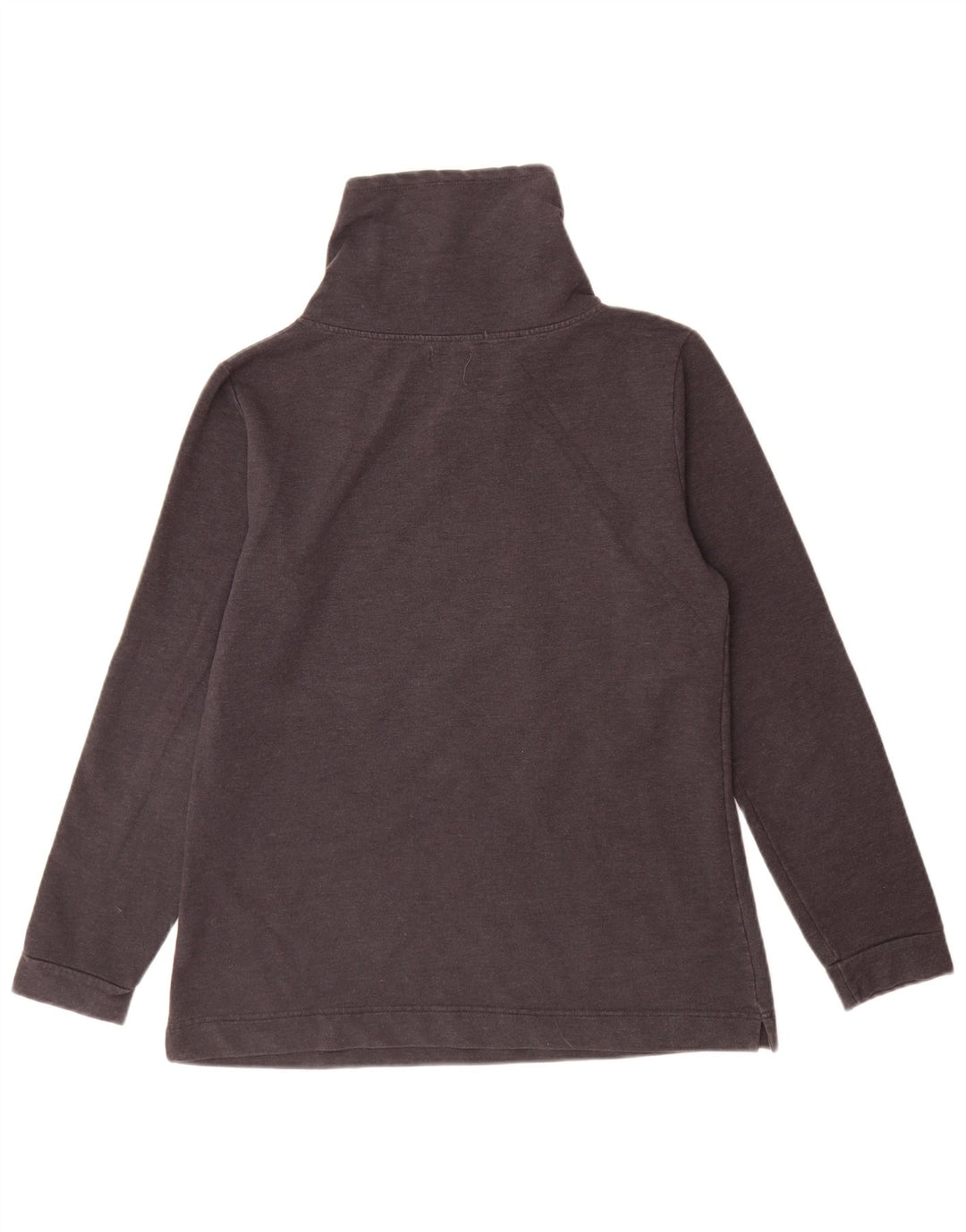 Felpa grafica da donna Converse Jumper UK 14 Large Grey Cotton