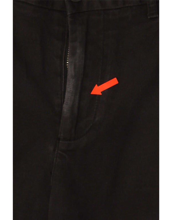 Pantaloni chino slim da uomo Penguin W32 L32 cotone nero