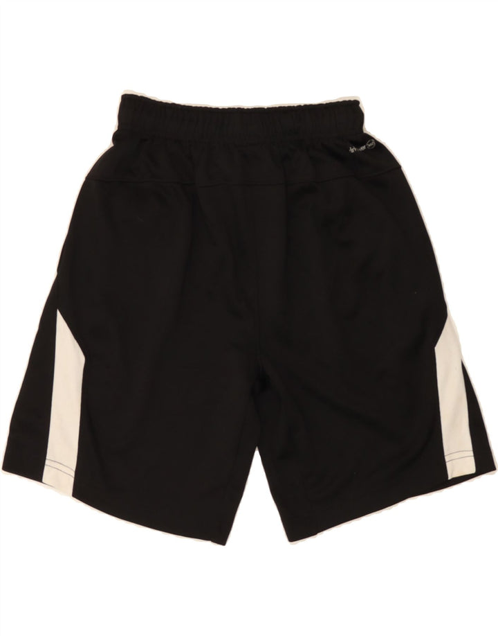 RUSSELL ATHLETIC Mens Dri-Power Sport Shorts Small Black Colourblock Vintage Russell Athletic and Second-Hand Russell Athletic from Messina Hembry 
