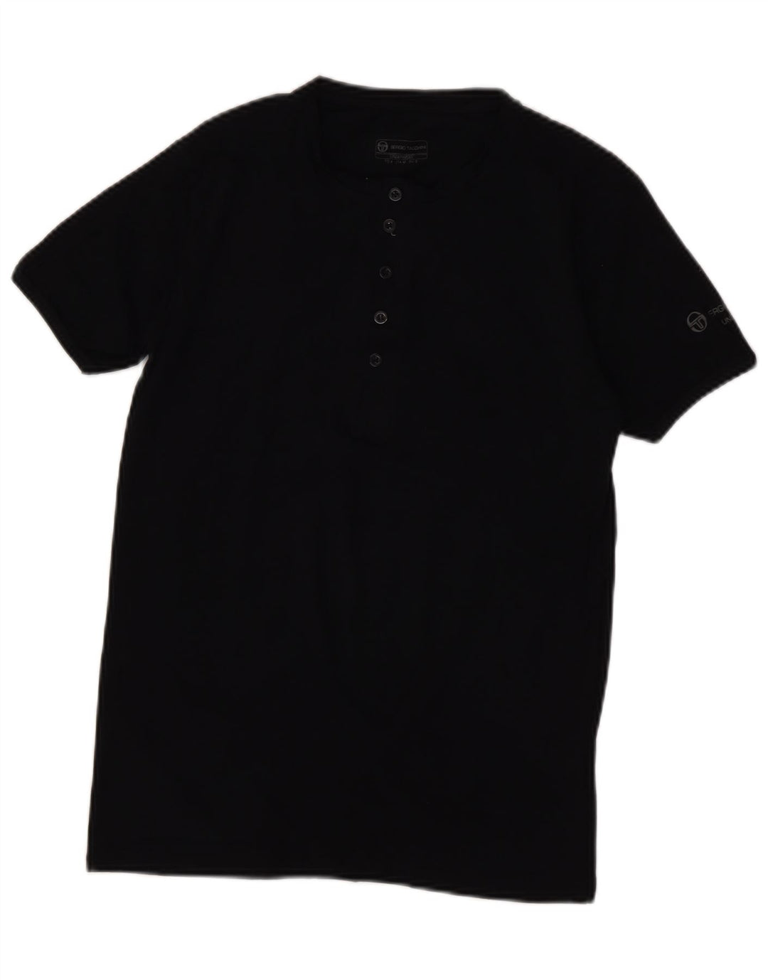 SERGIO TACCHINI T-shirt Uomo Top Small Nera in Cotone