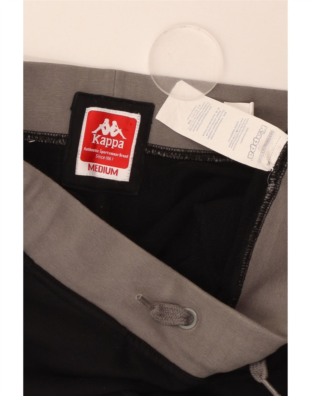 Pantaloni da tuta da donna Kappa Joggers UK 14 Medium Black Cotton